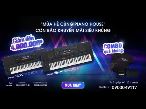 Cơn Bão Khuyến Mãi Siêu Khủng tại Piano House