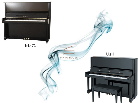 So sánh KAWAI BL71 và YAMAHA U3H